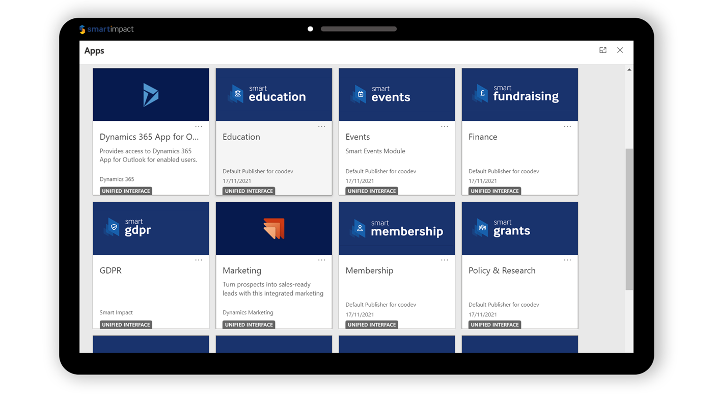 Apps for Dynamics 365